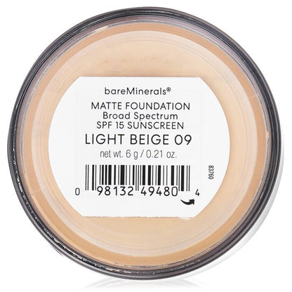 BareMinerals Matte Foundation Broad Spectrum SPF15 - Light Beige 6g/0.21oz
