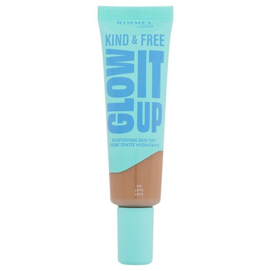 Rimmel Kind & Free Glow It Up Moisturising Skin Tint - Hydrata?ní Make-up Pro Citlivou Suchou A Normální Ple? 30ml