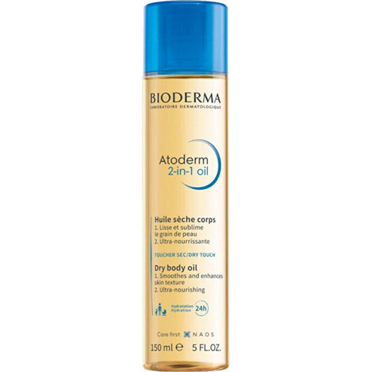 Bioderma Atoderm 2v1 Oil Dry Body Oil 150ml