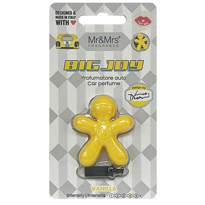 Mr & Mrs Fragrance Big Joy Vanilla Car Fragrance 1ml