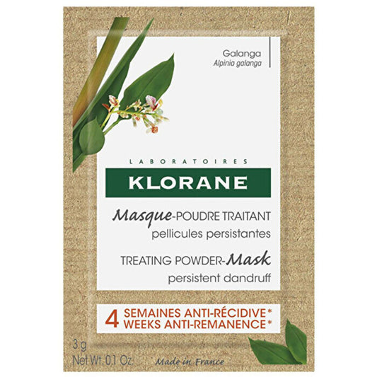 Klorane Treating Powder-mask ( 8x 3 G ) - Anti-dandruff Hair Mask