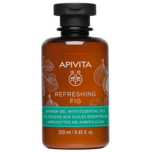 Apivita Refreshing Fig Shower Gel With Essential Oils 250ml