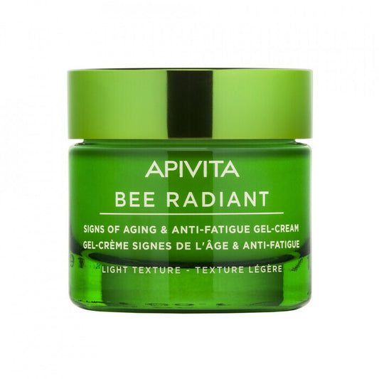 Apivita Bee Radiant Signs Of Aging & Anti-fatigue Gel-cream - Lehký Gelový Krem Proti Stárnutí A Na Zpevnění Pleti 50ml