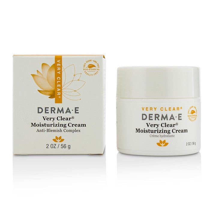 Derma E Very Clear Moisturizing Cream (Exp. Date 30 NOV 2026) 56g/2oz