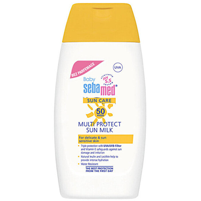 Sebamed Baby Multi Protect Sun Milk Spf 50+ - Fragrance-free 200ml