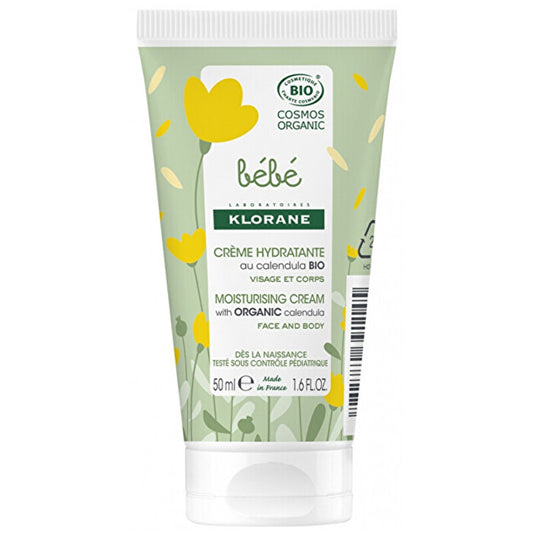 Klorane Bebe Moisturising Cream - Hydrata?ní Krem S Bio M?sí?kem 50ml