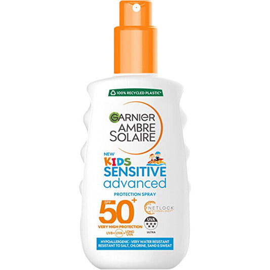 Garnier Ambre Solaire Protection Spray Spf 50+ - Kids Sensitive Skin 150ml