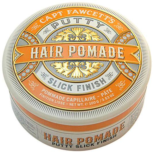 Captain Fawcett Putty Slick Finish Hair Pomade - Pomáda Pro Lesk Hustých Vlasů 100.0g