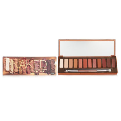 Urban Decay Naked Heat Palette: 12x Eyeshadow, 1x Doubled Ended Blending / Detailed Crease Brush