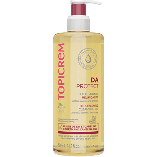 Topicrem Da Protect Replenishing Cleansing Oil - Shower Oil 500ml