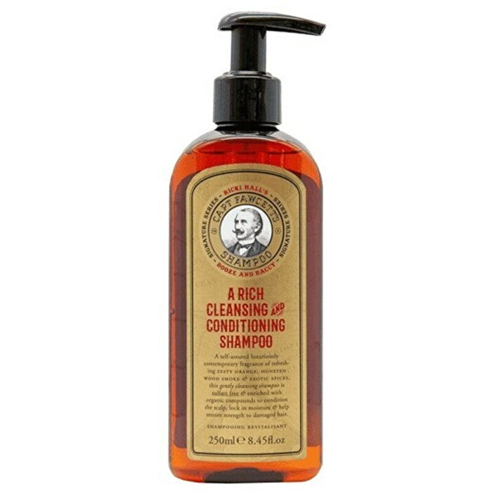 Captain Fawcett Ricki Hall`s Booze & baccy A Rich Cleansing & Conditioning Shampoo - Ochranný šampon Na Vlasy 250ml