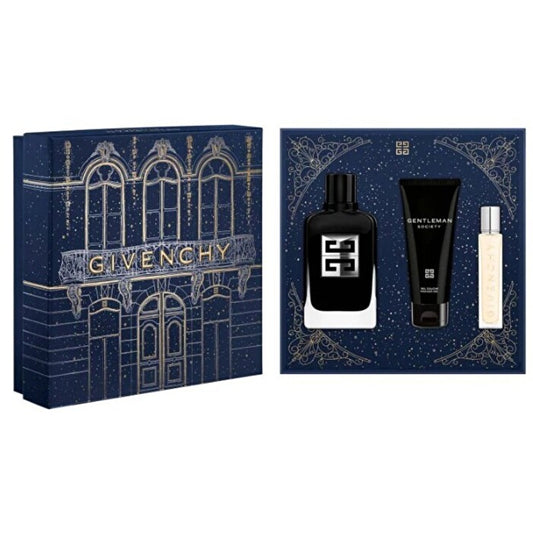 Givenchy Gentleman Society Dárková Sada Eau De Parfum 100ml Sprchový Gel 75ml A Miniaturka Eau De Parfum 12 5ml 100ml
