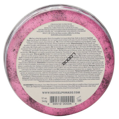 Reuzel Pink Pomade (Grease Heavy Hold) 340g/12oz