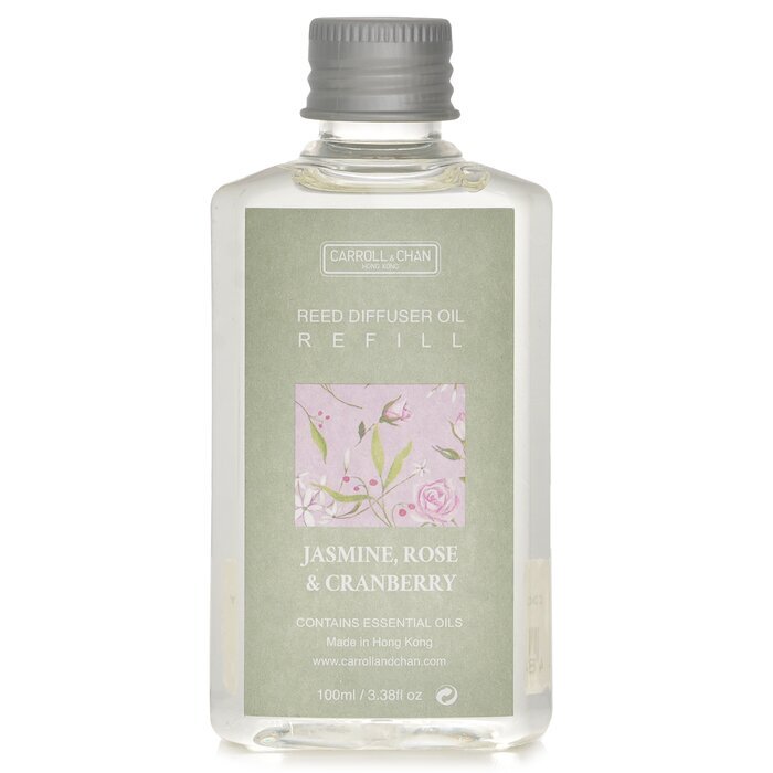 Carroll & Chan Reed Diffuser Refill - Jasmine, Rose & Cranberry 100ml/3.38oz
