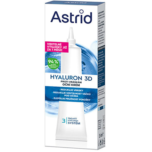 Astrid Hyaluron 3d Eye Cream - Anti-wrinkle 15ml