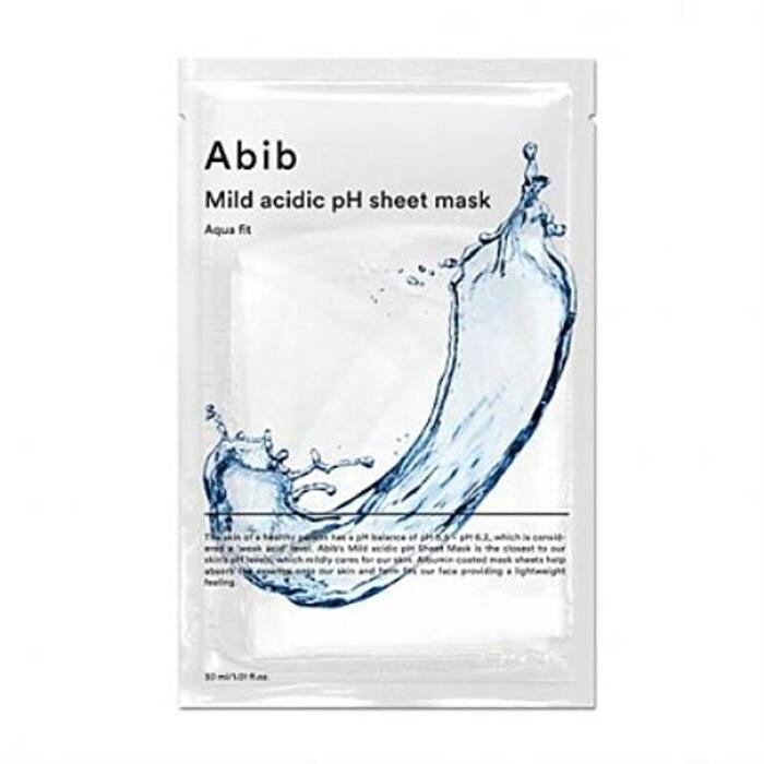 Abib Mild Acidic Ph Sheet Mask Aqua Fit - Pleťová Maska S Mírně Kyselým Ph 30ml