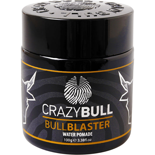 CrazyBull Bull Blaster Water Pomade - Strong Hold 100.0g