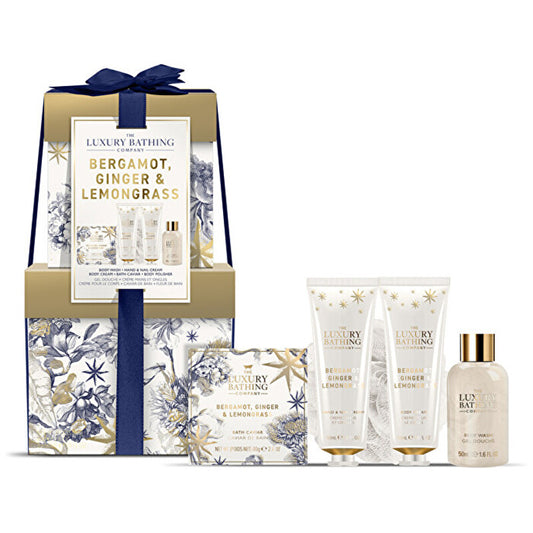 The Luxury Bathing Company Mini Body Care Gift Set ( Bergamot Ginger & Lemongrass )