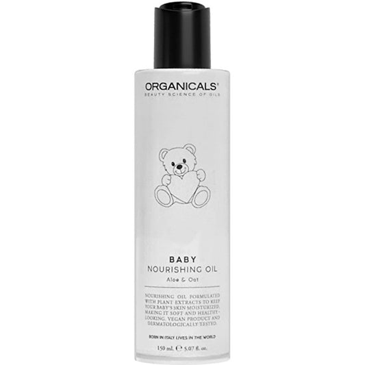 Organicals Baby Nourishing Oil ( Aloe & Oat ) - Vyživující Olej Na Pokožku Miminek 150ml