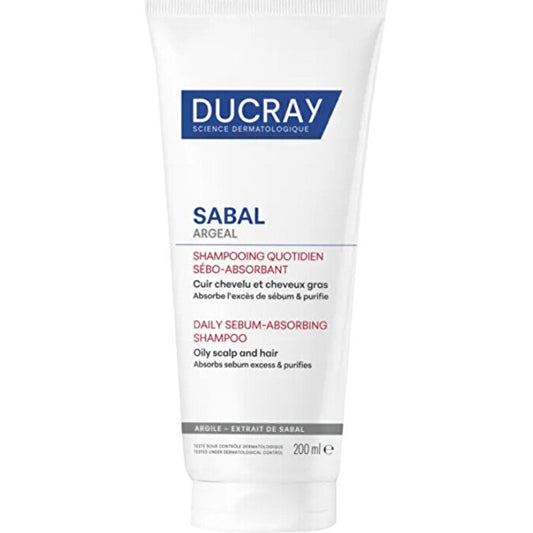 Ducray Sabal Daily Sebum-absorbing Shampoo - Šampon Absorbující Maz 200ml