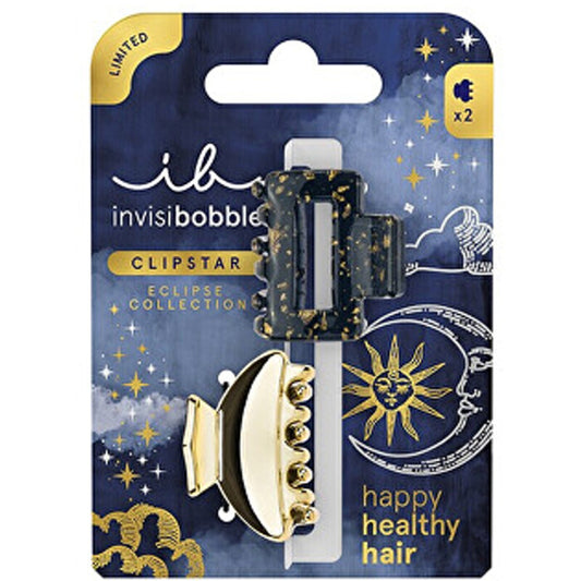 Invisibobble Clipstar S Eclipse Lunar Glam - Skřipec Do Vlasů ( 2 Ks )