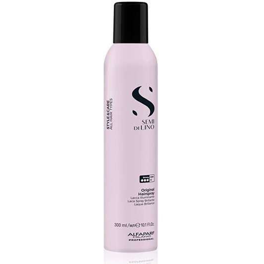Alfaparf Milano Semi Di Lino Style & Care Original Hairspray - Lak Na Vlasy Pro Silnou Fixaci 500ml
