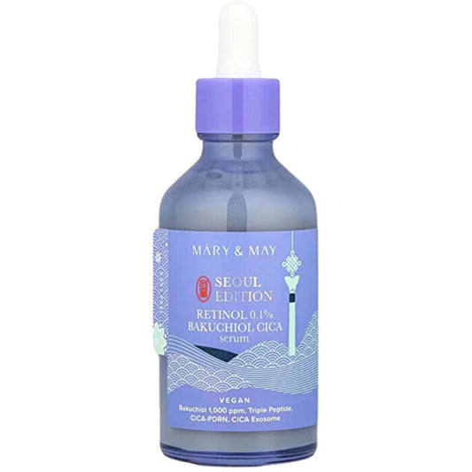 Mary & May Retinol 0 1% Bakuchiol Cica Serum - Pleťove Serum 80ml