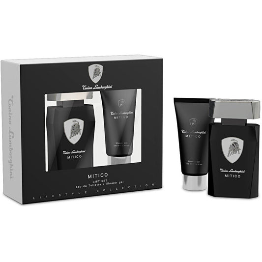 Lamborghini Mitico 2pc Set - Eau De Toilette & Aftershave Balm 100ml