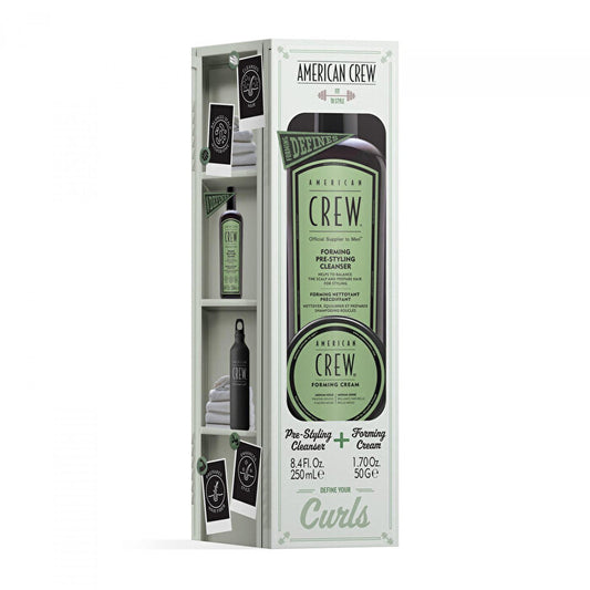American Crew Curls Forming Duo - Dárková Sada Pro Styling Vlasů 0ml
