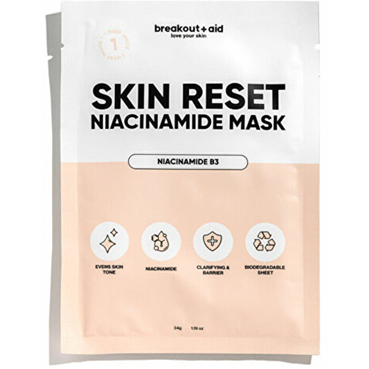 Breakout+aid Niacinamide Mask - Zklidňující Maska S Niacinamidem 34.0g