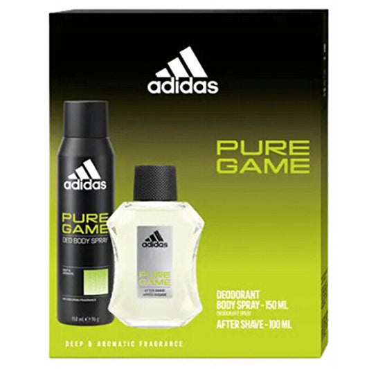Adidas Pure Game Gift Set Aftershave 100ml And Deospray 150ml 100ml