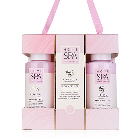 Accentra Hibiscus Home Spa Bath Care Set - Dárková Sada Koupelove Peče