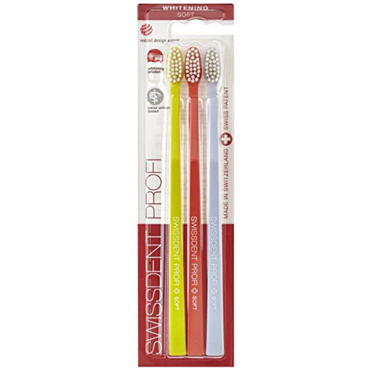 Swissdent Whitening Soft Locarno ( 2 & 1 ) - Zubní Kartáček