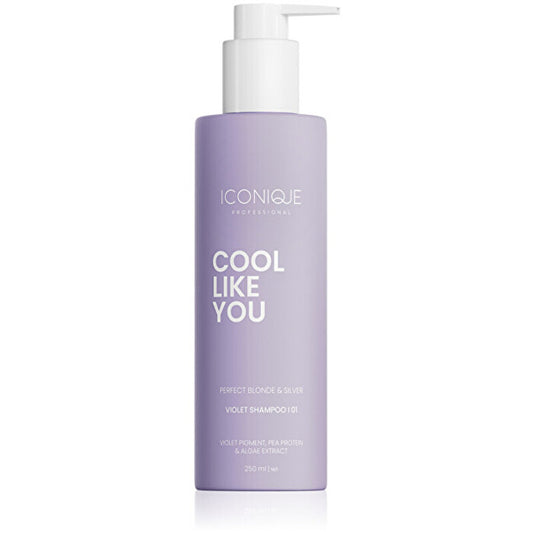 ICONIQUE Professional Cool Like You Violet Shampoo - Cool And Bright Blonde 70ml
