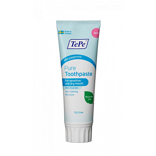 TePe Pure Toothpaste - Fluoride 75ml