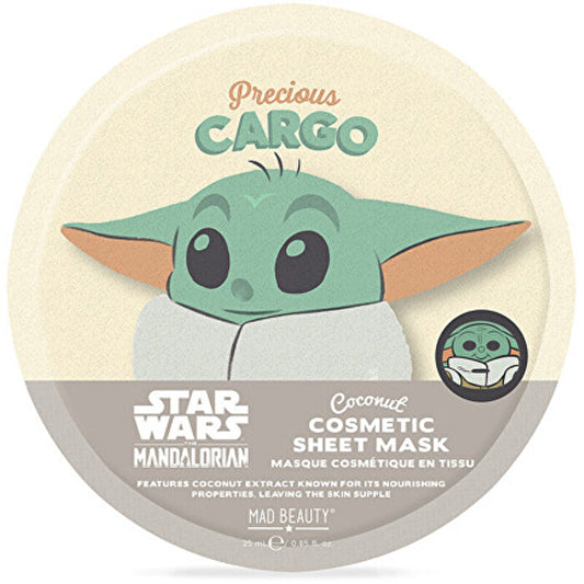 Mad Beauty Star Wars Grogu/mandalorian Mask - Sheet Mask 25ml