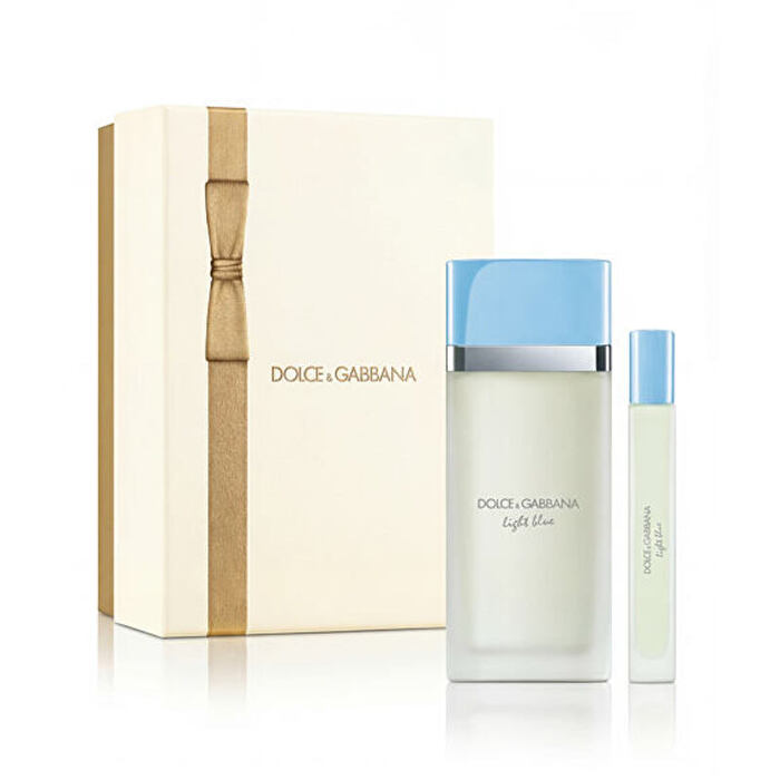Dolce Gabbana Light Blue Dárková Sada Eau De Toilette 100ml A Miniaturka Eau De Toilette 10ml 100ml