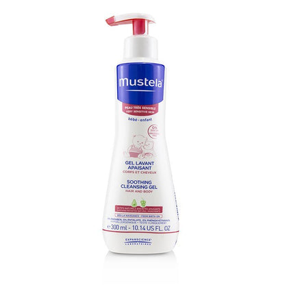 Mustela Soothing Cleansing Gel For Very Sensitive Skin - Hair & Body 300ml/10.14oz
