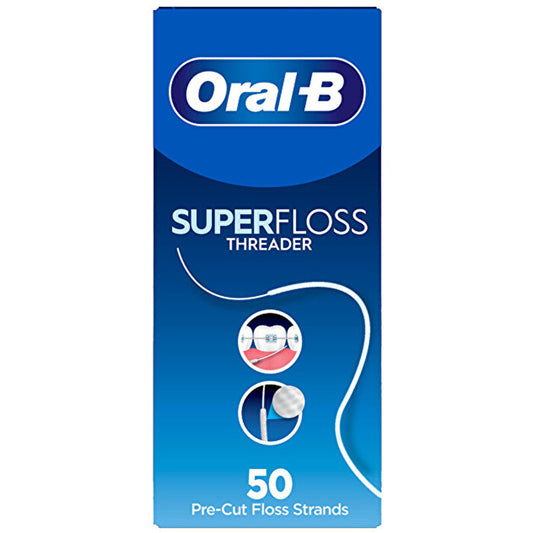 Oral B Super Floss - Dental Floss (50 Pcs)