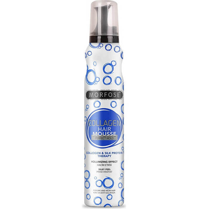 Morfose Hair Mousse Perfect Hold Collagen - Volumizing Hair Mousse 200ml