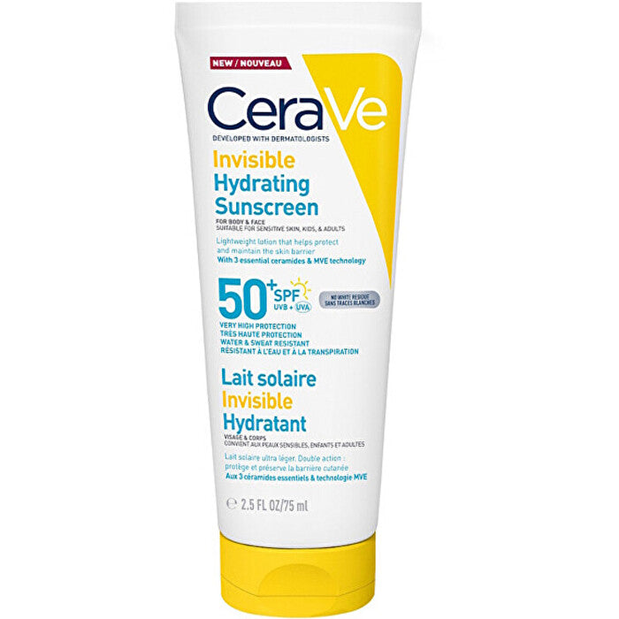CeraVe Invisible Hydrating Sunscreen Spf 50+ 177ml