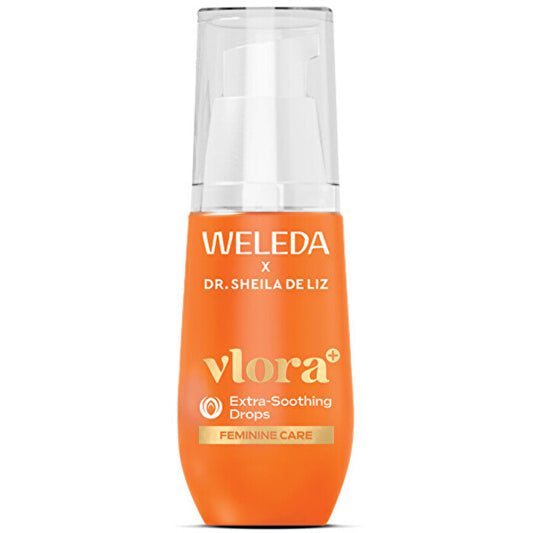 Weleda Vlora+ Extra Soothing Drops - Zklidňující Olejová Peče Pro Intimní Oblast 30ml