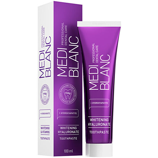 Mediblanc Whitening Hyaluronate Toothpaste - Bělicí Pasta S Hyaluronátem Sodným 50ml