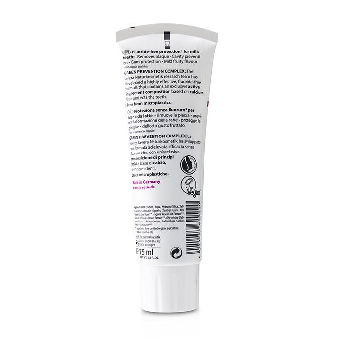 Lavera Toothpaste for Kids - With Organic Calendula & Calcium 75ml/2.5oz