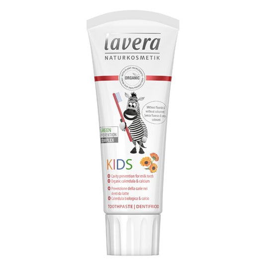 Lavera Toothpaste for Kids - With Organic Calendula & Calcium 75ml/2.5oz