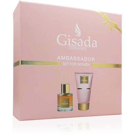 Gisada Ambassador Women Gift Set Eau De Parfum 50ml And Shower Gel 100ml 50ml