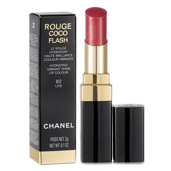 Chanel Rouge Coco Flash Hydrating Vibrant Shine Lip Colour #82 Live 3g