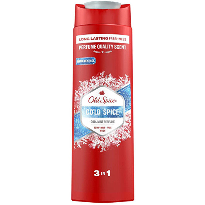 Old Spice Cold Spice Body Hair Face Wash - Sprchový Gel 400ml