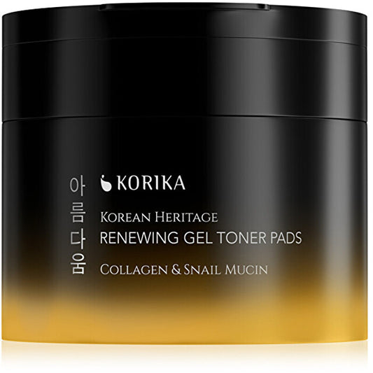 Korika Korean Heritage Renewing Gel Toner Pads - Tonizační Polštářky ( 70 Ks )