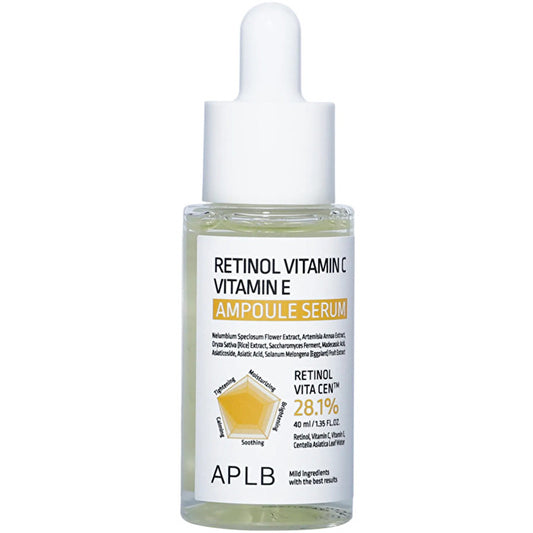 Aplb Retinol Vitamin C Vitamin E Ampoule Serum - Anti-age Ampulove Serum 40ml